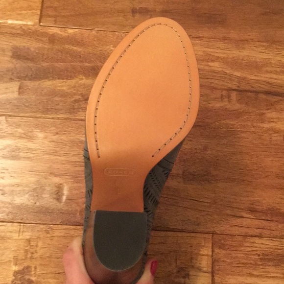 Coach booties